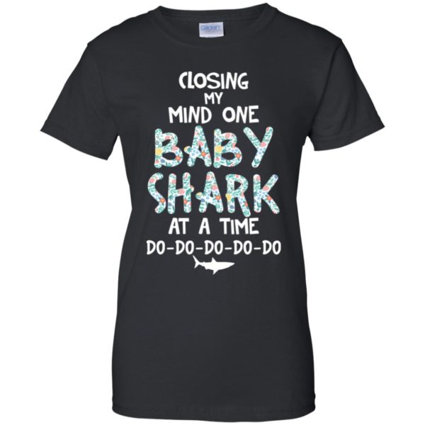 Losing My Mind One Baby Shark At A Time Shirt