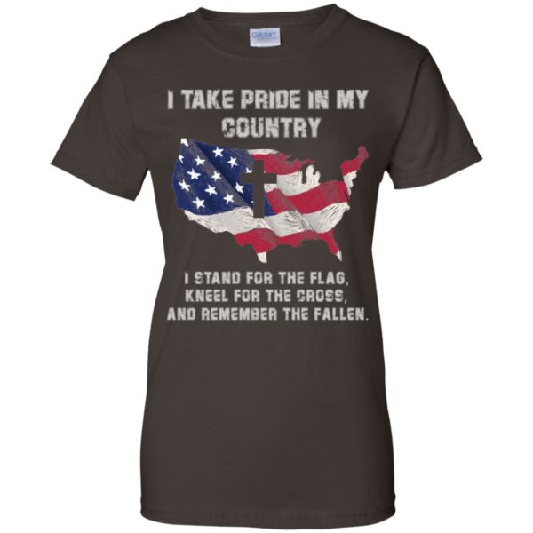 I Take Pride In My Country I Stand For The Flag Kneel Shirt