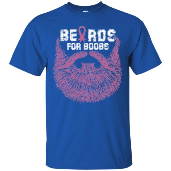 Bearded Guys Helping Raise Awareness for Breast Cancer Shirt