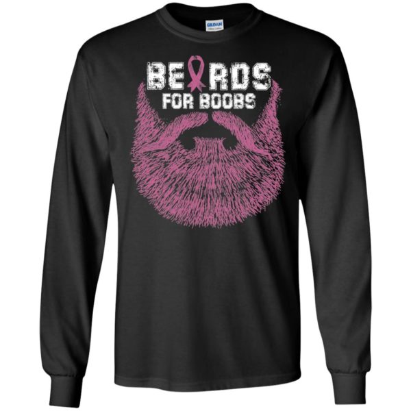 Bearded Guys Helping Raise Awareness for Breast Cancer Shirt