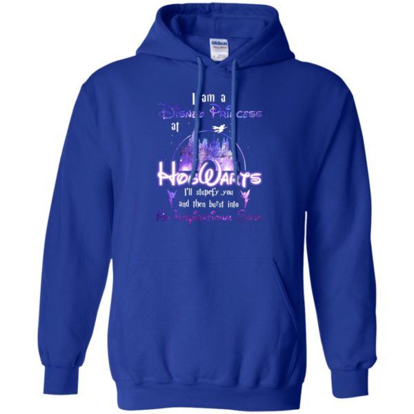 I am a Disney princess at Hogwarts I'll stupefy you shirt