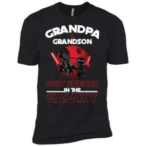 Star Wars Grandpa And Grandson Best Friends In The Galaxy Shirt