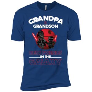 Star Wars Grandpa And Grandson Best Friends In The Galaxy Shirt