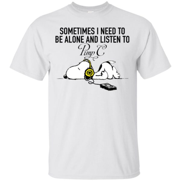 Snoopy Sometimes I need To Be Alone And Listen To Pimp C Shirt