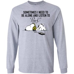 Snoopy Sometimes I need To Be Alone And Listen To Pimp C Shirt image Snoopy Sometimes I need To Be Alone And Listen To Pimp C Shirt