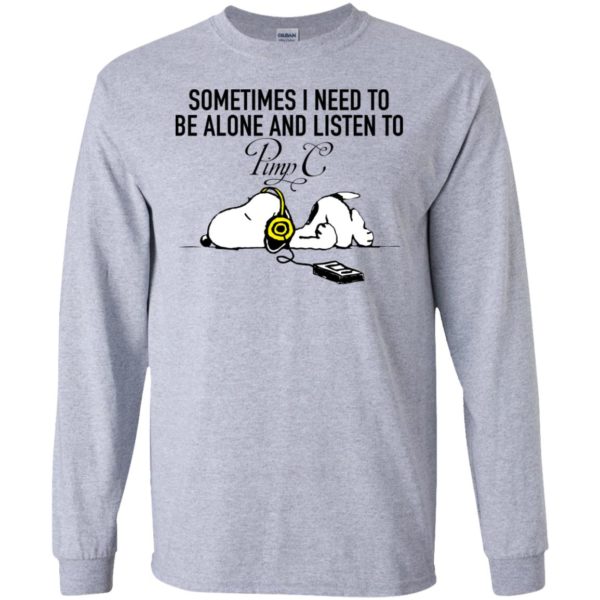 Snoopy Sometimes I need To Be Alone And Listen To Pimp C Shirt