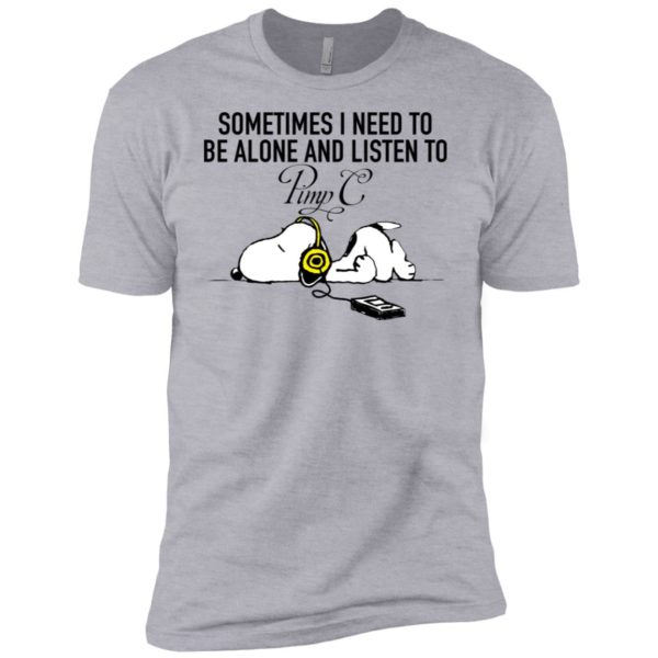 Snoopy Sometimes I need To Be Alone And Listen To Pimp C Shirt