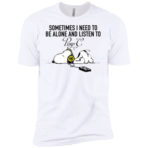 Snoopy Sometimes I need To Be Alone And Listen To Pimp C Shirt