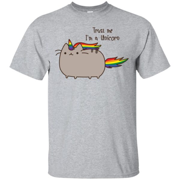 Caticorn Rainbow Trust me I'm a Unicorn Shirt