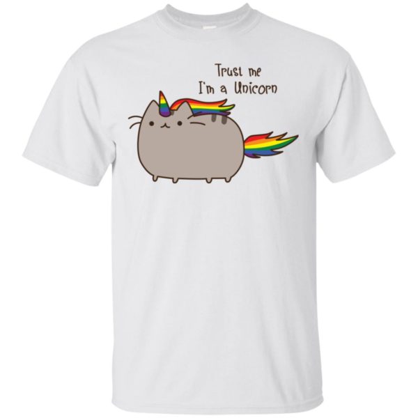 Caticorn Rainbow Trust me I'm a Unicorn Shirt