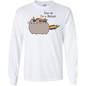 Caticorn Rainbow Trust me I'm a Unicorn Shirt image Caticorn Rainbow Trust me I'm a Unicorn Shirt