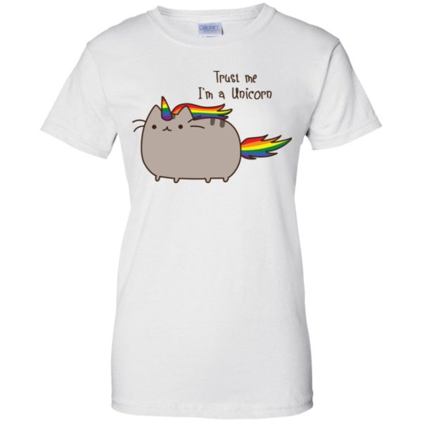 Caticorn Rainbow Trust me I'm a Unicorn Shirt