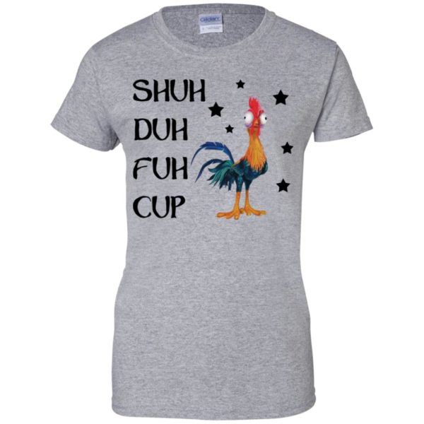 Shuh Duh Fuh Cup Hei Hei Moana Disney Shirt