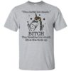Unicorn You Curse Too Much Bitch You Breathe Too Much Shirt