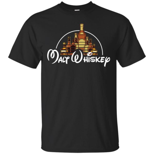 Malt Whiskey Funny Walt Disney Shirt