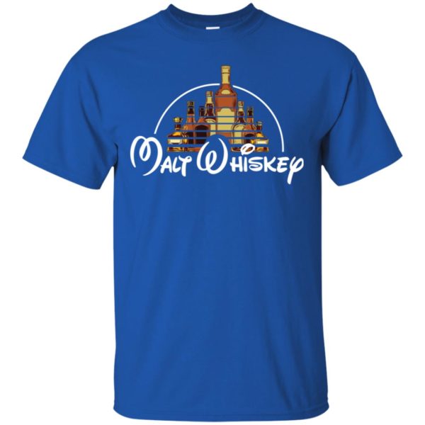 Malt Whiskey Funny Walt Disney Shirt