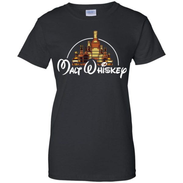 Malt Whiskey Funny Walt Disney Shirt