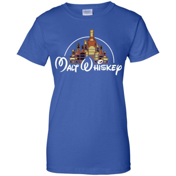 Malt Whiskey Funny Walt Disney Shirt