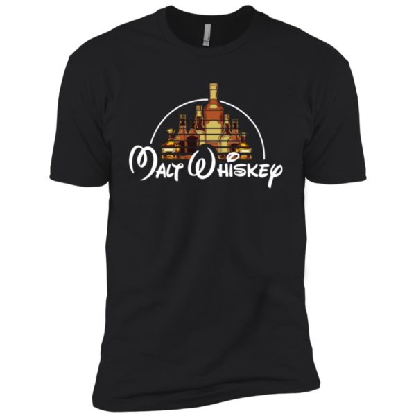 Malt Whiskey Funny Walt Disney Shirt