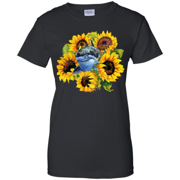 Sunflower And Shark Shirt