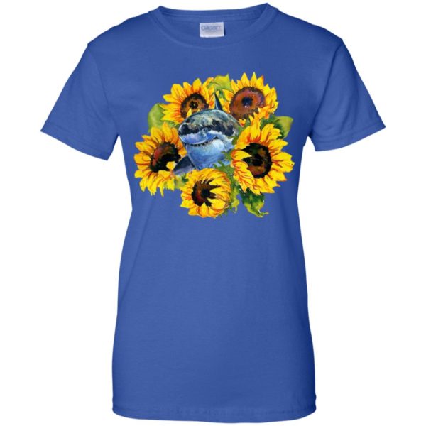 Sunflower And Shark Shirt