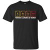 Sarcasm Elements of Humor Periodic Table Shirt