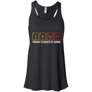 Sarcasm Elements of Humor Periodic Table Shirt