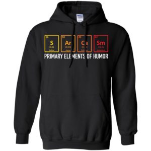 Sarcasm Elements of Humor Periodic Table Shirt