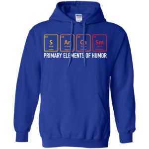 Sarcasm Elements of Humor Periodic Table Shirt