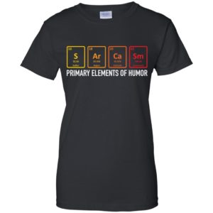 Sarcasm Elements of Humor Periodic Table Shirt