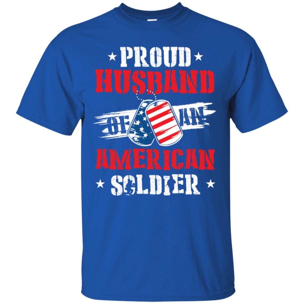 Proud Husband Of An American Soldier Shirt image Proud Husband Of An American Soldier Shirt