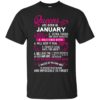 Queens Are Born In January Shirt