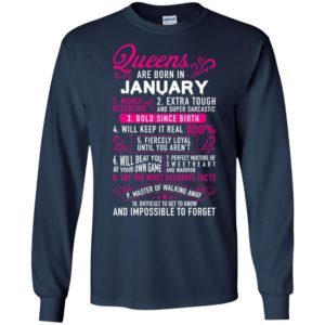 Queens Are Born In January Shirt image Queens Are Born In January Shirt