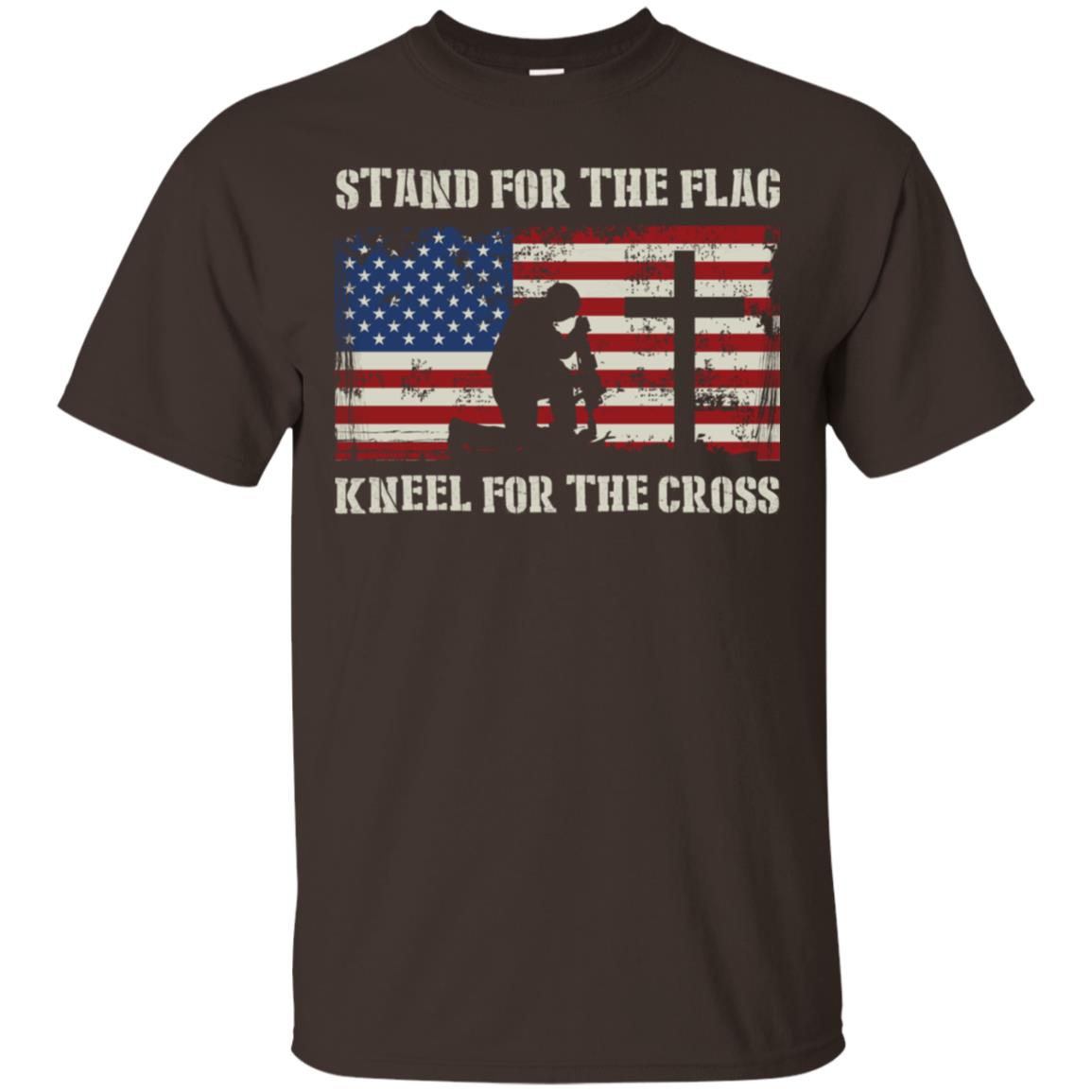 Stand For The Flag Kneel For The Cross Shirt image Stand For The Flag Kneel For The Cross Shirt