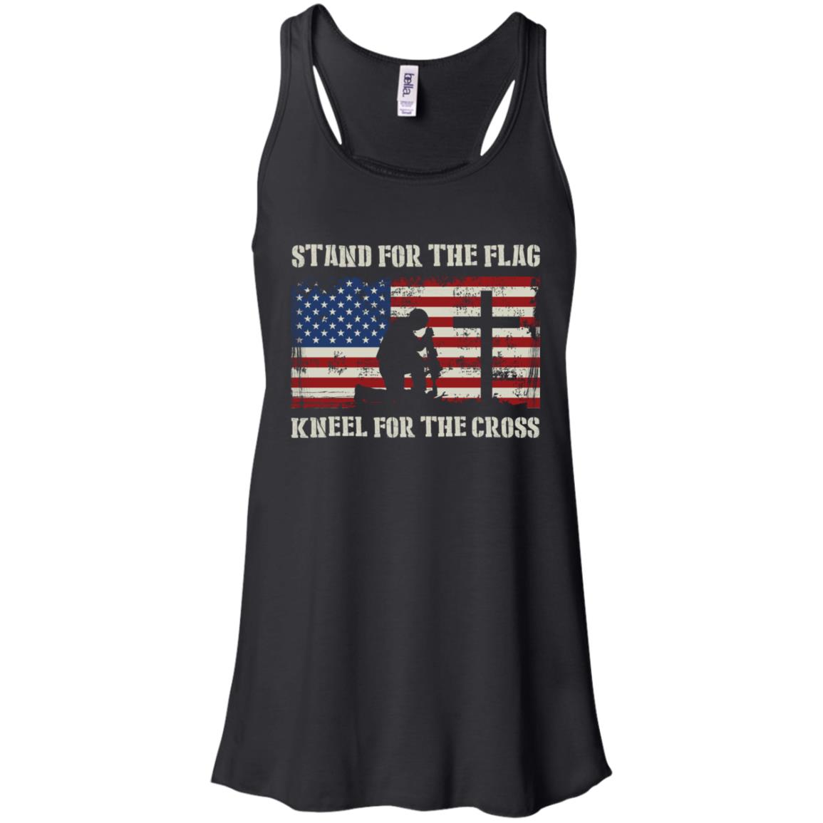 Stand For The Flag Kneel For The Cross Shirt image Stand For The Flag Kneel For The Cross Shirt