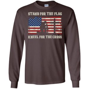 Stand For The Flag Kneel For The Cross Shirt image Stand For The Flag Kneel For The Cross Shirt
