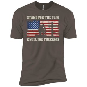 Stand For The Flag Kneel For The Cross Shirt image Stand For The Flag Kneel For The Cross Shirt