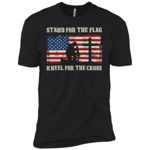 Stand For The Flag Kneel For The Cross Shirt image Stand For The Flag Kneel For The Cross Shirt