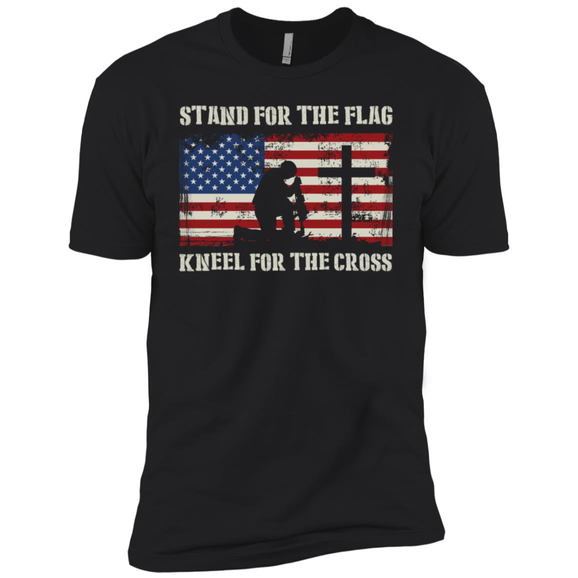 Stand For The Flag Kneel For The Cross Shirt image Stand For The Flag Kneel For The Cross Shirt
