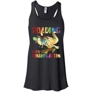 Roaring into Roaring Kindergarten T Rex Dinosaur Back to SchoolShirt image Roaring into Roaring Kindergarten T Rex Dinosaur Back to SchoolShirt