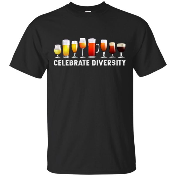 Celebrate Diversity Craft Beer Drinking Shirt