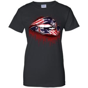New England Patriots Lip Shirt