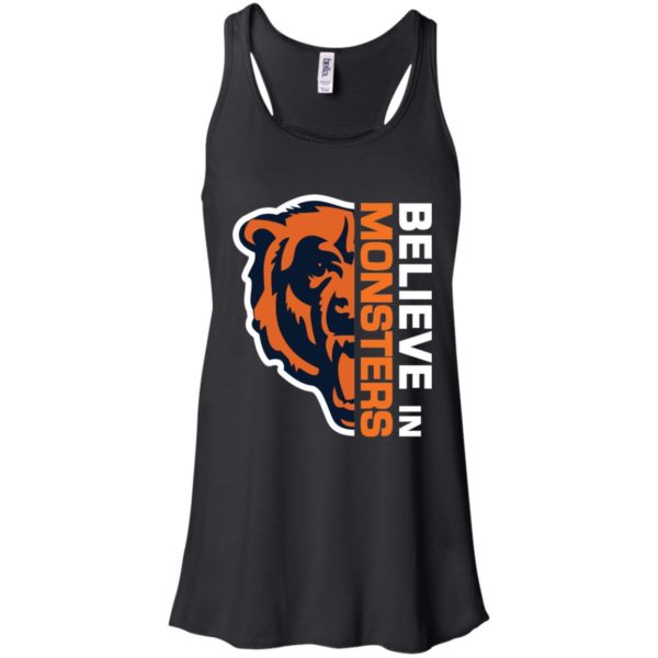 Believe in Monsters Bear Chicago Football Shirt