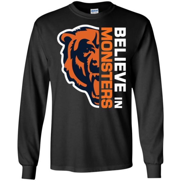 Believe in Monsters Bear Chicago Football Shirt