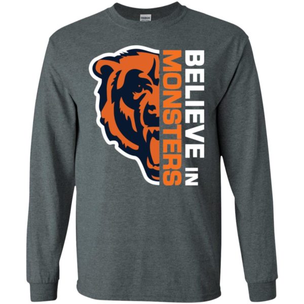 Believe in Monsters Bear Chicago Football Shirt