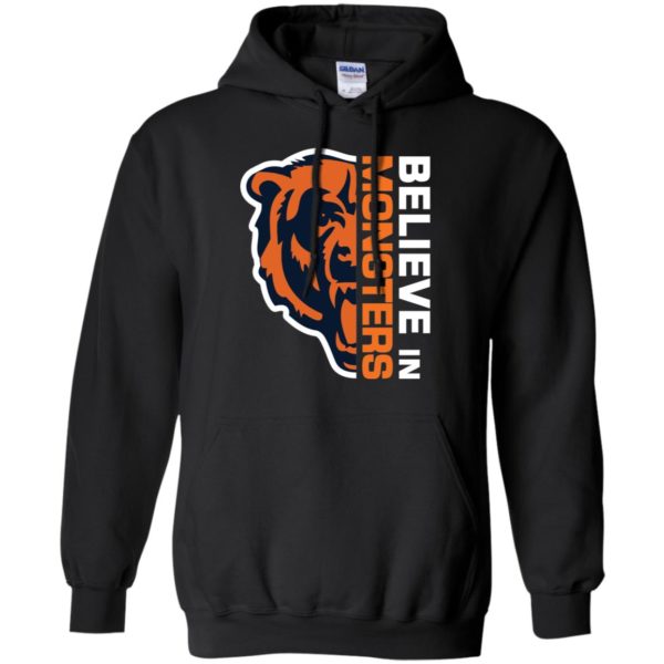 Believe in Monsters Bear Chicago Football Shirt