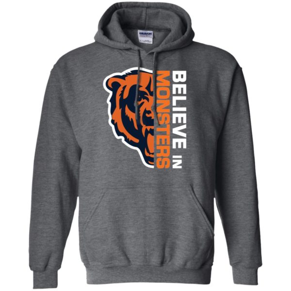 Believe in Monsters Bear Chicago Football Shirt