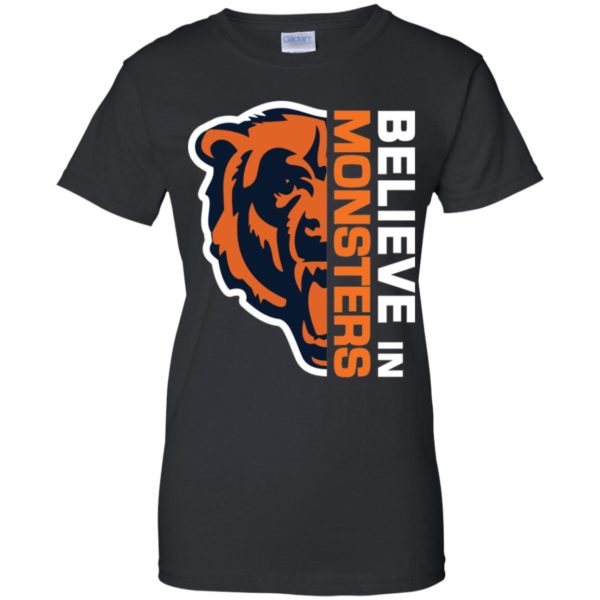 Believe in Monsters Bear Chicago Football Shirt