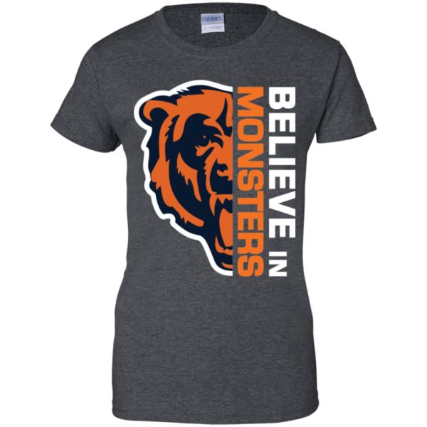 Believe in Monsters Bear Chicago Football Shirt