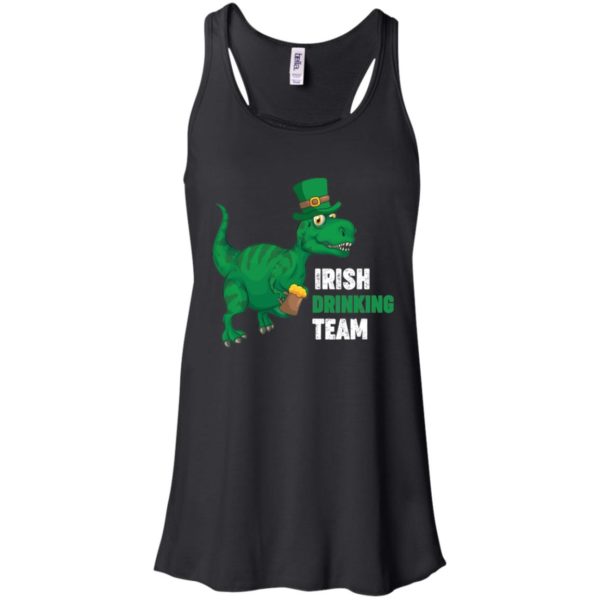 St. Patricks Day T Rex Drinking Beer Shirt